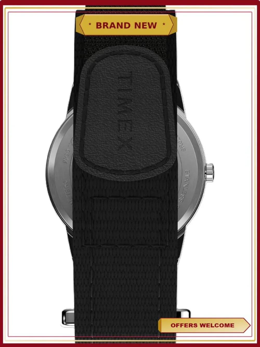Men's Dress Fast-wrap Strap Watch Easy Reader